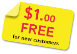 $1.0 in free calls for new customers